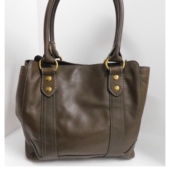 Frye Melissa Brown Leather‎ Large Tote Bag